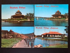 [4] Westlake Village California postcards [all posted]