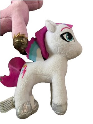 Lot of 3 My Little Pony 6” Mini Plush Zipp Storm Pipp Petals Sunny