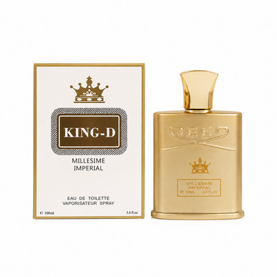King-D Millesime Imperial EDT 100ml   Fresh Citrus Woody Fragrance for Men