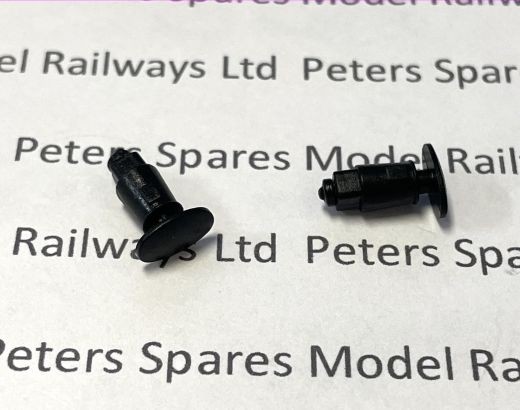 Dapol 115418 Class 29 OO Gauge Buffer Set Black (Pair)