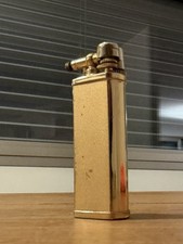 Accendino vintage WIN GAS LIGHTER in metallo dorato – raro da collezione