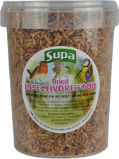 Wild Bird Food Dried Insectivore Food,  Litre Bucket, Highly Nutritious Treat fo