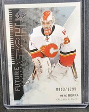 2013-14 SP Authentic Hockey Future Watch /1299 Reto Berra Card #257
