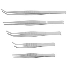 5 Pcs Stainless Steel Tweezers Gardening Garden Tool Accessory Set