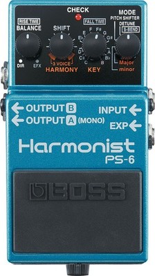 Boss PS-6 Harmonist 3-voice Guitar Harmony Effects Pedal