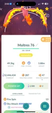 Pokémon Trade - Shiny Moltres  Caught On  2018 ✨