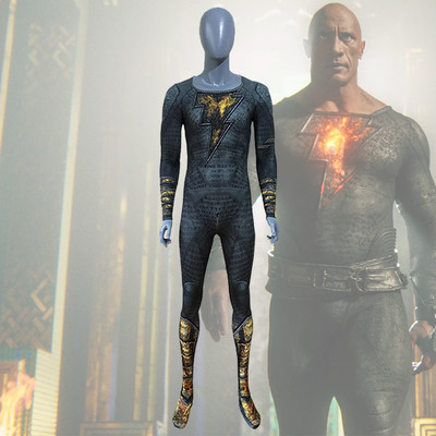 Black Adam Costume Cosplay Bodysuit Handcrafted