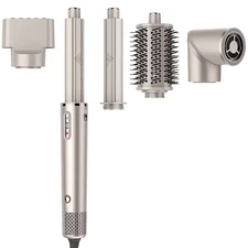 FENTGO Hair Dryer Brush & 5 in 1 Hair Styler, Silver, 110 Volts, 1400 Watts