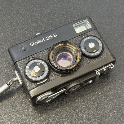 Rollei 35S - Black - 35mm Viewfinder Film Camera - Sold AS-IS