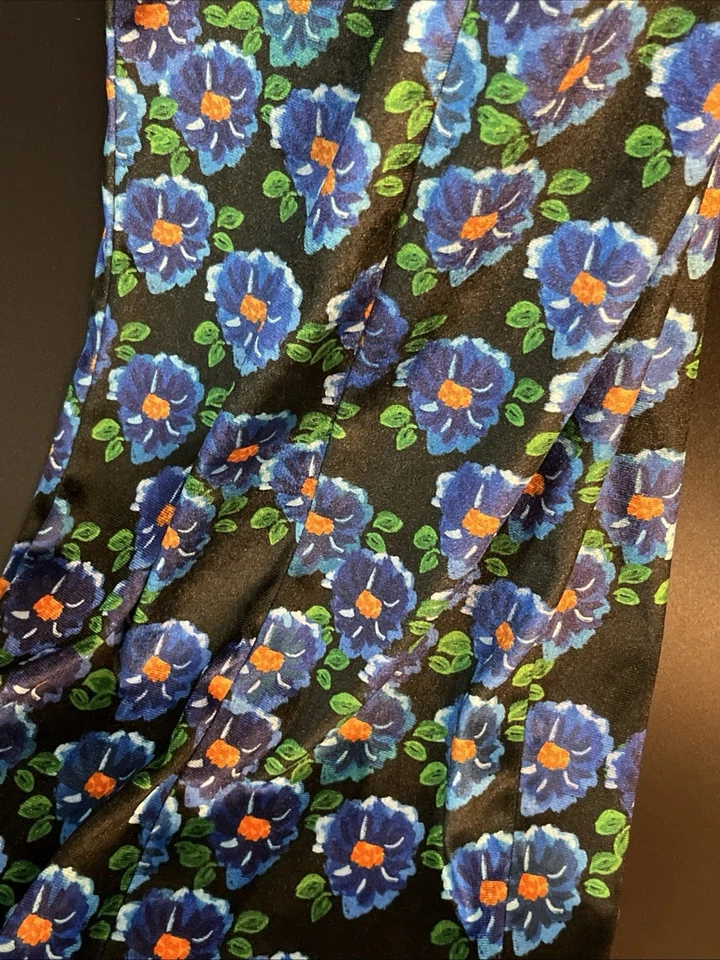 Pantalones Mixed by Nasrin Pierna Ancha Terciopelo Negro Moxie Estampado Floral Talla XXXL NUEVOS CON ETIQUETAS Foto 3 de 4