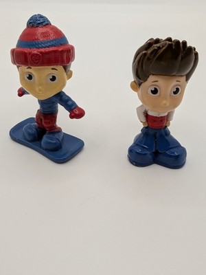Paw Patrol 2 Rider/Ryder Figures ONLY Snowboard  Nickelodeon