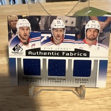 New York Rangers 2013-14 SP Game Used Fabrics 5 Five Jerseys