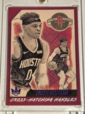 2019-20 Panini Court Kings Cross-hatching Handles /99 - Russell Westbrook #1