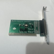 vintage ISA bus parallel port expansion card SDI-007, SDI-100-IDS, 07B-219882071