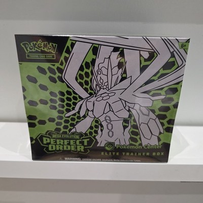 Pokémon Center TCG - Mega Evolution Perfect Order - Elite Trainer Box - MINT