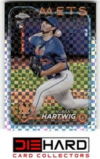 2024 Topps Chrome #45 Grant Hartwig X-Fractors New York Mets RMH