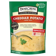 Bear Creek Cheddar Potato Soup Mix 11.5 Ounce Pack Easy Homemade Comfort Food