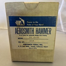 NOS VINTAGE Aerosmith Air Palm Hammer FN 16-1...