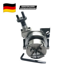 Teilapparat &Oslash; 80 mm mit 4-Backenfuttter &Oslash; 70 mm Rundtisch