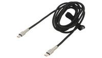 5904006754439 Kabel USB C Wtyk Z Obu Stron 2M Czarny 100W CATJK-D01 Baseus