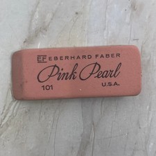 Gomma vintage EF Eberhard Faber rosa perla 101 SB8