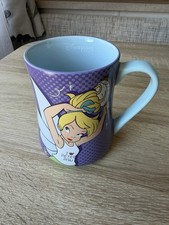 Disney Authentic Original Peter Pan Tinker Bell Always Late Large Mug Brand New