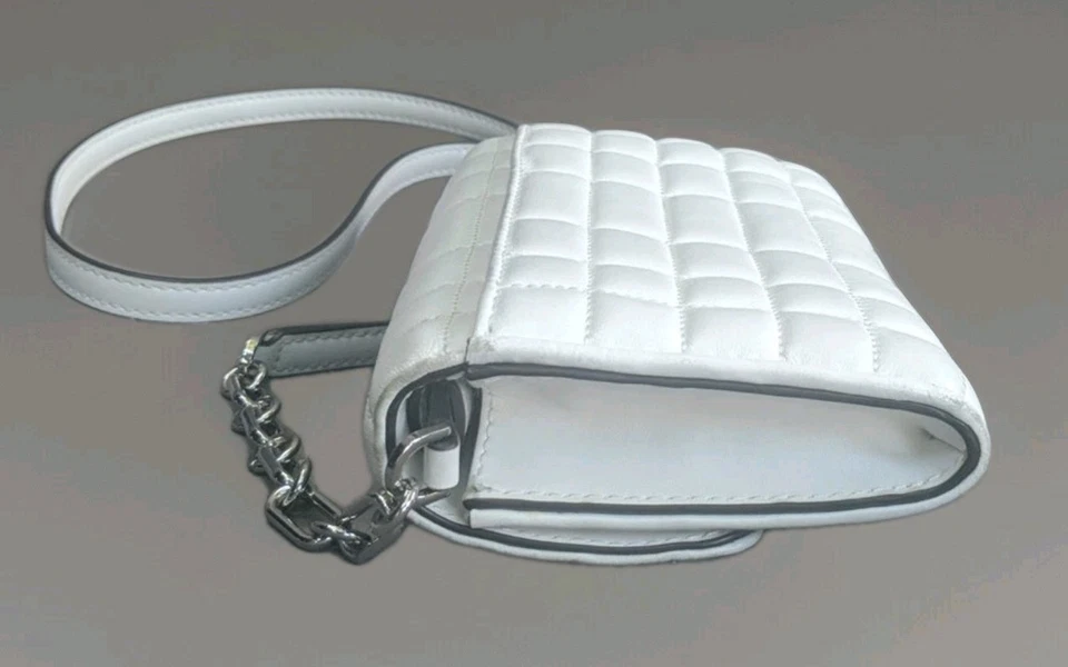 MICHAEL KORS TRIBECA КОЖИ ТРАНСФОРМИРУЕМЫЙ ЧЕРЕЗ ПЛЕЧО/КЛАТЧ/РЕМЕНЬ СУМКА - Изображение 3 из 4