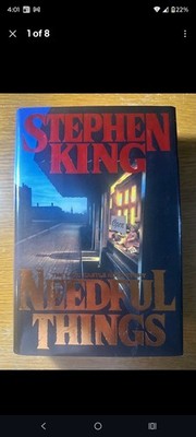 Needful Things Stephen King First Edition 1st Printing Hardcover Viking Penguin