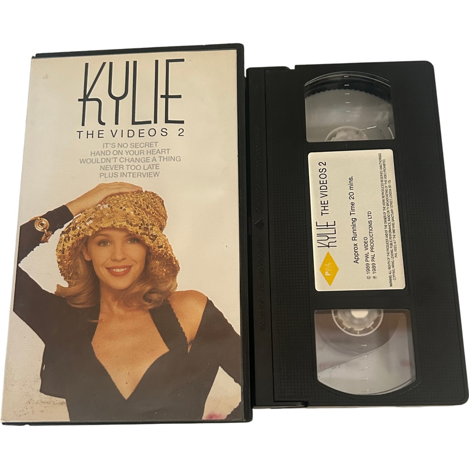 Kylie Minogue The Videos 2 VHS Video PAL Colour PWL Music Compilation