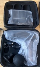 Sharper Image Power Percussion Hot  Cold Reach Massager. With hard case A2