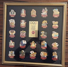 Atlanta 1996 Coca-Cola Olympic 100 Years Modern Limited 500 Pin Set