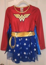Rubie DC Comics Wonder Woman Girls Sz XL Large 14/16 Halloween Costume
