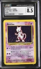 CGC 8.5 NM/MINT+ Mewtwo 10/102 Base Set Holo Pokemon Card