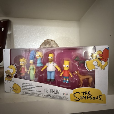 #ad THE SIMPSONS FAMILY MULTI PACK 5” JAKKS 5 PACK BART HOMER MARGE 2025 $24.99