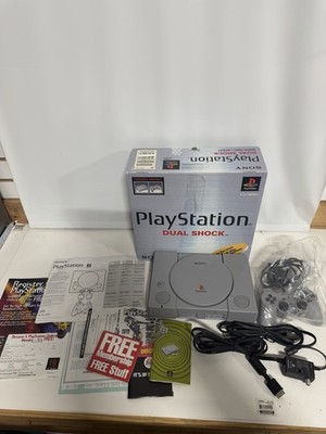 Sony PlayStation 1 PS1 One Video Game Console MINT Completed In Box. Matching SN