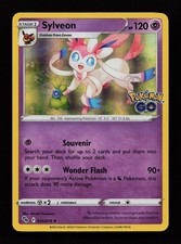 Carte Pokemon GO rare Sylveon 035/078 Holo