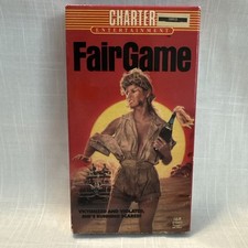 Fair Game (1986) Charter VHS Cassandra Delaney Peter Ford Garry Who Ozploitation
