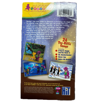 Vintage Barneys Colorful World Live (VHS, 2004) Authentic TESTED