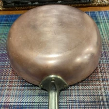 Paul Revere Ware 1776-1976 Copper Brass SS 8” Frying Pan