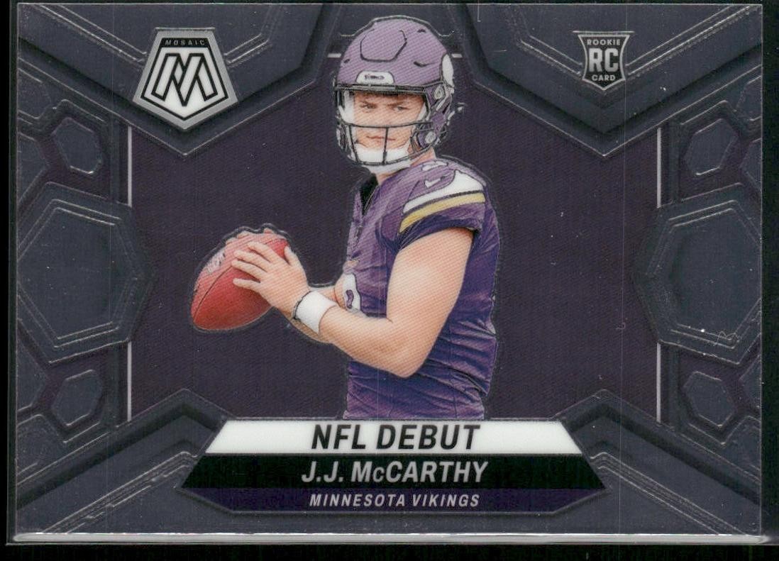 2024 Panini Mosaic #275 J.J. McCarthy