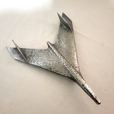 1956 Chevrolet Bel Air Hood Ornament Jet Airplane Antique 693