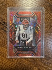 2021 Panini Select - Club Level Trey Hendrickson #209 Red Disco Prizm /49