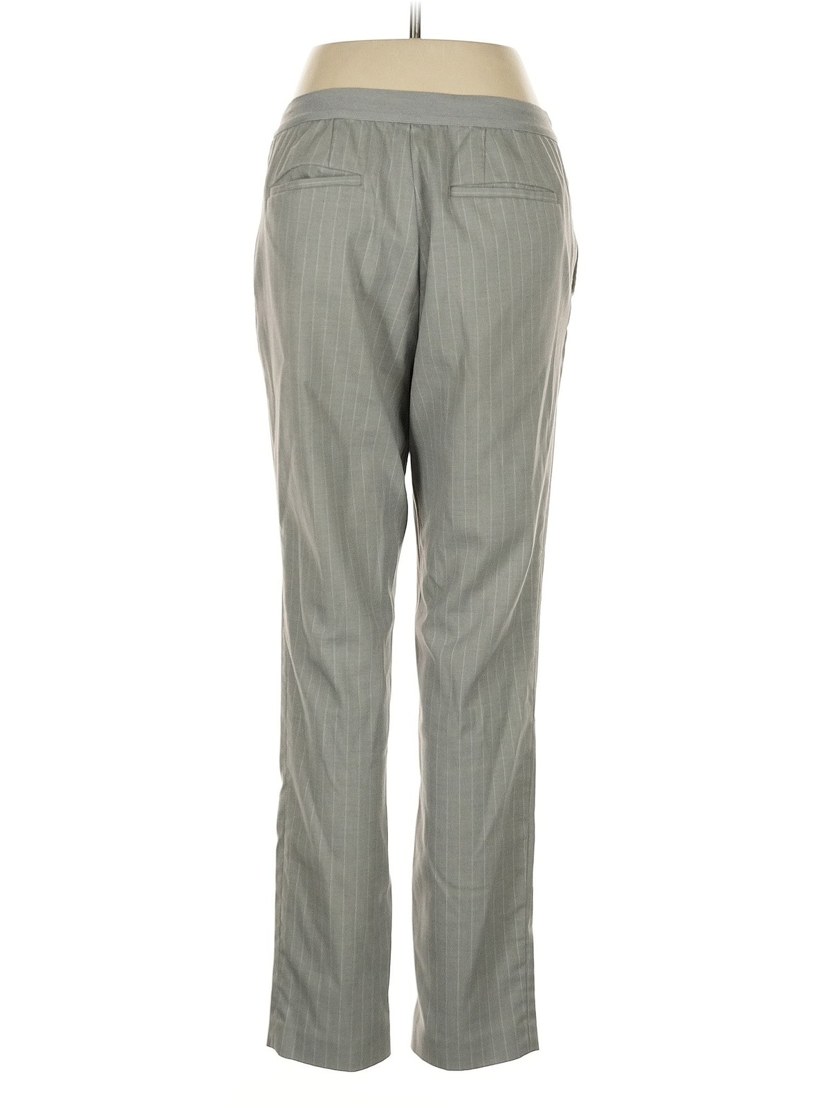 Uniqlo Women Gray Dress Pants M thumbnail 2