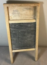 Vintage National Washboard Co. No. 703 The Zinc King Lingerie Washboard USA