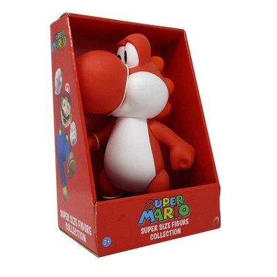 Nintendo Super Mario Bros. Super Size Figure Red Yoshi 9 Inch | eBay
