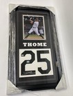 Jim Thome Chicago White Sox Signed Framed Batting Photo Jersey Number Collage — photo 10