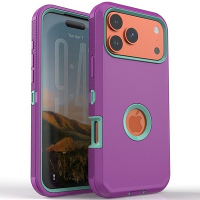 For iPhone 17 16e 15 Pro Max 14 Plus 13 12 11 Case Heavy Duty Shockproof Cover