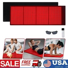 Red Light Therapy Mat for Body 67'' x 24'' Infrared Therapy Pad with 1400 LEDs