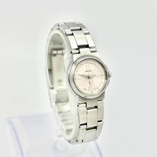 SEIKO LUKIA Ladies Watch Silver Pink Dial Quartz 1F21-0AC0 New Battery