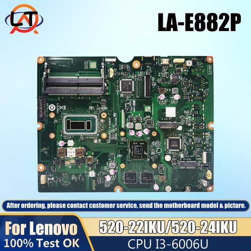 For LENOVO 520 - 24IKU LA - E882P Laptop Motherboard i3 i5 i7 CPU tested - 第 1/6 張圖片